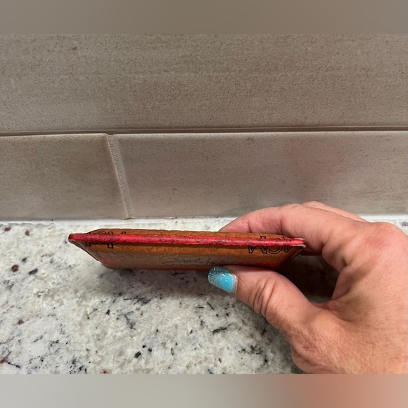 MCM Bi-color Card Holder with Dustbag & Box - Picture 10 of 11